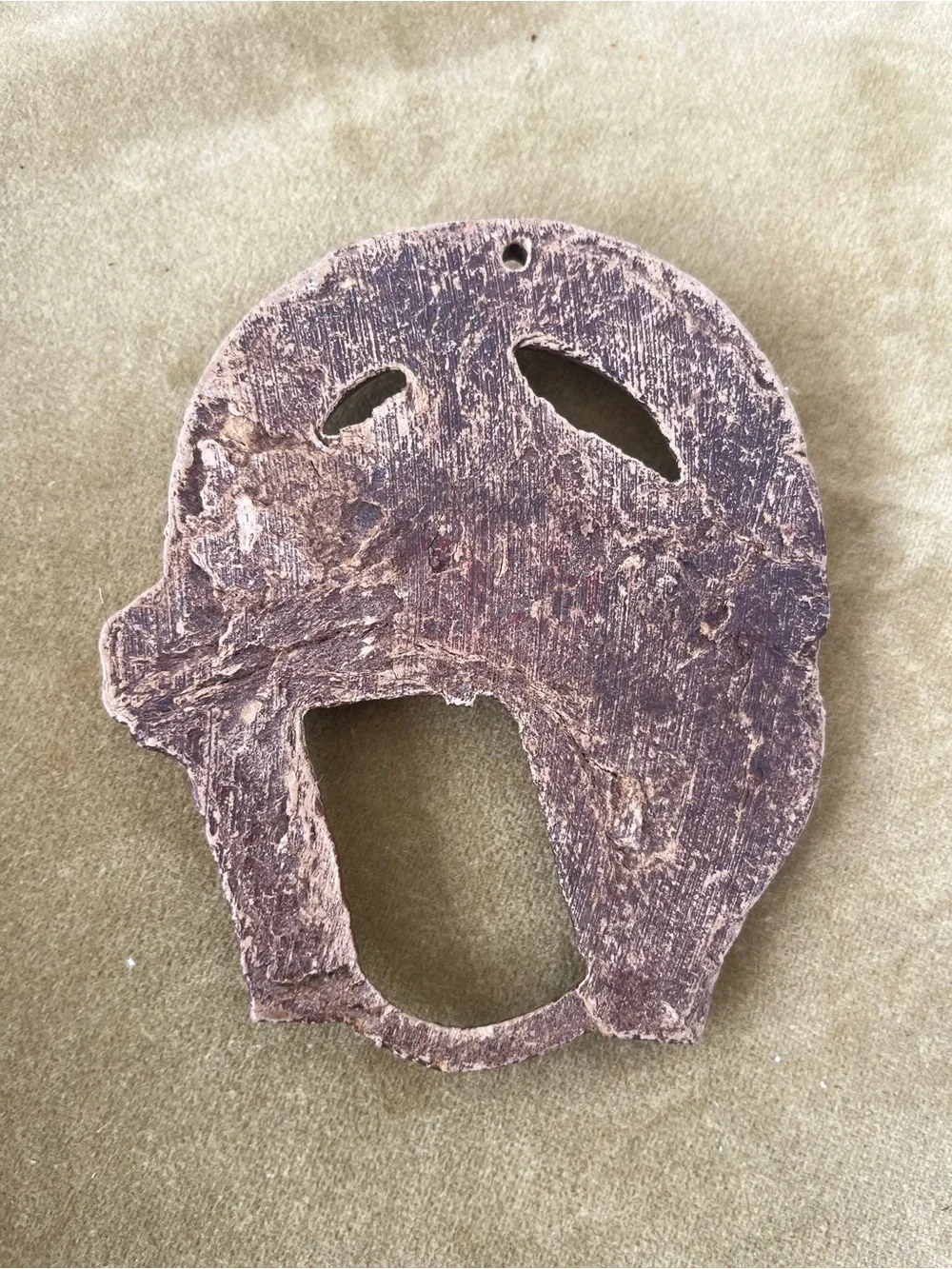 Hand-Carved Wooden Horse Head Wall Decor in Brown